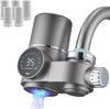 Grifo calentador de agua con pantalla