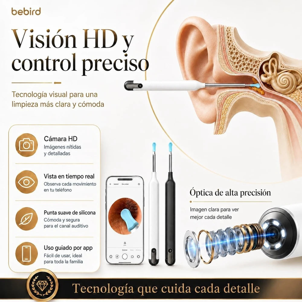LIMPIADOR DE OIDOS CON CAMARA JY-2631